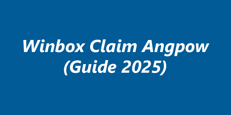 How to Claim a Winbox Angpow Bonus (2025 Guide)